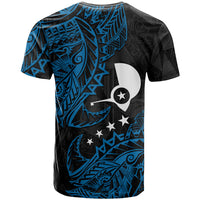 Yap Island Tribal Heritage T Shirt Micronesian Polynesian Tattoo Pattern Blue Black Cultural Art TS04 - Polynesian Pride