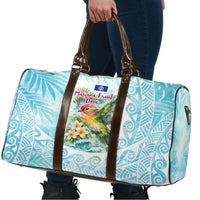 Saipan CMNI Travel Bag Polynesian Northern Mariana Islands Fruit Dove Watercolor