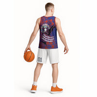 Saipan Northern Mariana Islands Basketball Jersey Polynesian Tribal Tattoo Art With Hibiscus Flowers And Seal TS04 - Polynesian Pride