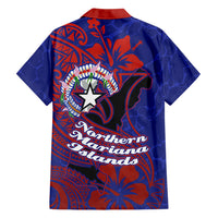 Saipan Northern Mariana Islands Hawaiian Shirt Polynesian Tribal Tattoo Art With Hibiscus Flowers And Seal TS04 - Polynesian Pride