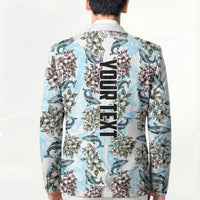 Personalized Masefau American Samoa Blazer Vintage Whale Hibiscus Ocean Waves TS04 - Polynesian Pride