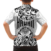 Hawaii Kid Hawaiian Shirt with Polynesian Turtle TS04 - Polynesian Pride