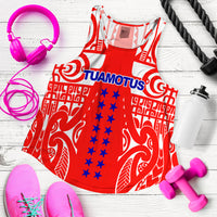 Tuamotu Archipelago Tribal Tattoo Women Tank Top - LT12 - Polynesian Pride