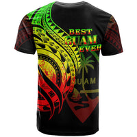Guam T Shirt Best Guam Ever Reggae Color - Polynesian Pride