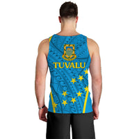 Tuvalu Men Tank Top - Tribal Pattern - LT12 - Polynesian Pride