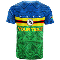 Custom Solomon Islands Choiseul Province T Shirt Tribal Pattern LT12 - Polynesian Pride