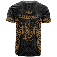 New Caledonia Polynesian T Shirt NC Spirit Gold - Polynesian Pride