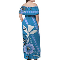 Polynesian Couple Outfits Polynesian Matching Dress and Hawaiian Shirt Hawaii Kanaka with Batik Flower Ver.01 LT13 - Polynesian Pride