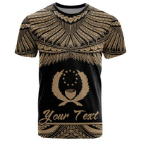 Pohnpei Micronesia Custom T Shirt Micronesia Pride Gold Version Unisex Art - Polynesian Pride