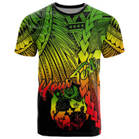 Tonga Polynesian Custom T Shirt Tribal Wave Tattoo Reggae Unisex Reggae - Polynesian Pride