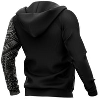 Tonga Hoodie Tonga Coat of Arms Polynesian Tattoo Style Special - Polynesian Pride