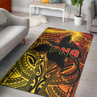 Papua New Guinea Area Rug Stalwart Polynesian Special LT13 Rug Red - Polynesian Pride