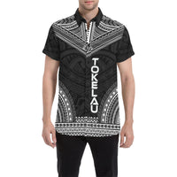 Tokelau Polynesian Chief Shirt - Black Version - Polynesian Pride