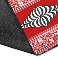 Tonga Rugby Area Rug - Mate Ma'a Tonga LT13 - Polynesian Pride