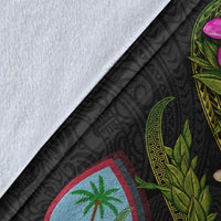 Guam Polynesian Blanket - Plumeria Tribal - Polynesian Pride