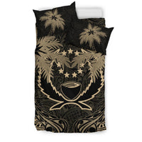 Pohnpei Duvet Cover Set - Pohnpei Flag Coconut (Duvet Cover) - Polynesian Pride