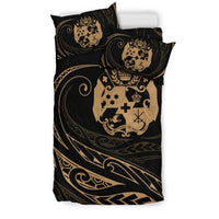 Tonga Bedding Set - Gold - Frida Style - Polynesian Pride