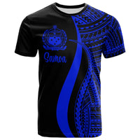 Papua New Guinea T Shirt Blue Polynesian Tentacle Tribal Pattern Unisex Blue - Polynesian Pride