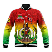 (Custom Personalised) Vanuatu Independence Day Baseball Jacket 42nd Anniversary Yumi Yumi Yumi LT13 - Polynesian Pride
