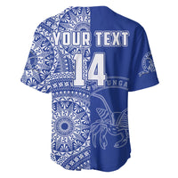 (Custom Text And Number) Tupou Tonga College Baseball Jersey Class Of Year Tongan Ngatu Pattern LT14 - Polynesian Pride