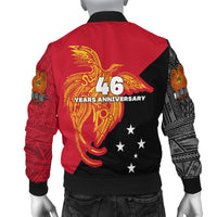 Papua New Guinea Women Bomber Jacket Independence Day Flag Style LT16 - Polynesian Pride