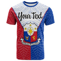 Pilipinas T Shirt Custom Seal of Pilipinas Style Unisex Blue - Red - Polynesian Pride