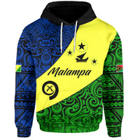 Custom Malampa Province Hoodie Vanuatu Pattern LT13 - Polynesian Pride