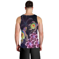 Hawaii Galaxy Turtle Hibiscus Tank Top - AH - Polynesian Pride