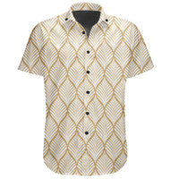Hawaiian Shirt - Leaves Seamless Pattern Shirt - Polynesian Pride