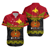 Papua New Guinea Kumuls Hawaiian Shirt Simple Style - Black Vibes LT8 - Polynesian Pride