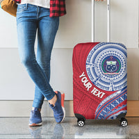 Samoa Personalised Luggage Covers Independence Day Flag Style LT7 - Polynesian Pride
