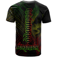 Guam T Shirt Chamorro Forever Reggae Color - Polynesian Pride