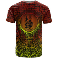 New Caledonia T Shirt Polynesian Circle Pattern - Polynesian Pride