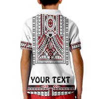 Custom Polynesian Polo Shirt Dashiki With Polynesian Tattoo Royal Version LT14 - Polynesian Pride