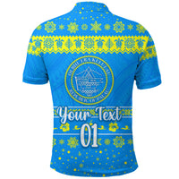Custom Palau Christmas Polo Shirt Simple Style LT8 - Polynesian Pride