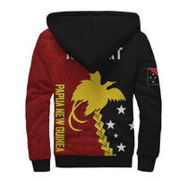 Personalised Papua New Guinea Sherpa Hoodie 49th Independence Anniversary - Motu Revareva LT7 - Polynesian Pride