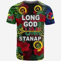 Vanuatu Malampa and Hibiscus T Shirt LT6 - Polynesian Pride