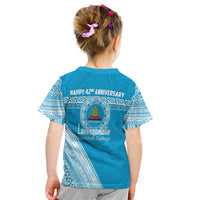 Lavengamalie College Tonga T Shirt KID Happy 42nd Anniversary LT13 - Polynesian Pride