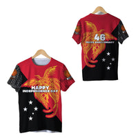 Papua New Guinea T Shirt Independence Day Flag Style LT16 - Polynesian Pride