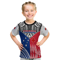 Spirit Of Tokouso T Shirt Kid Tonga And Samoa LT13 - Polynesian Pride