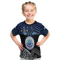 (Custom Personalised) Federated States Of Micronesia T Shirt Kid Happy Fsm 35Th Independence Anniversary LT13 - Polynesian Pride