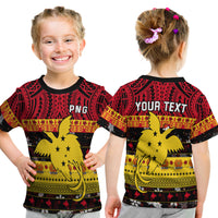 (Custom Personalised) Papua New Guinea Christmas T Shirt Kid Raggiana Loved LT13 - Polynesian Pride