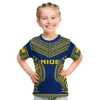 Niue T Shirt Hiapo Mix Polynesian Happy Constitution Day LT14 - Polynesian Pride