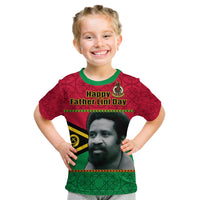 Vanuatu T Shirt Vanuatuan Flag Sand Drawing Happy Father Lini Day LT14 - Polynesian Pride