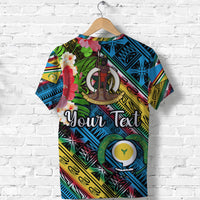 Custom Vanuatu Torba T Shirt Independence Be Proud LT8 - Polynesian Pride