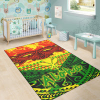 Hawaiian Tribal Kanaka Maoli Area Rug Reggae Polynesian Version LT9 - Polynesian Pride