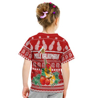 Hawaii Christmas T Shirt KID Mele Kalikimaka - Ukulele LT7 - Polynesian Pride