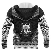 Tuvalu Polynesian Chief Custom Hoodie Black Version Unisex Black - Polynesian Pride