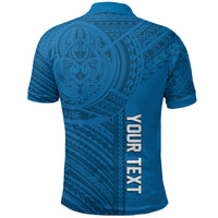 Custom FSM Yap Micronesian Pattern Polo Shirt Tattoo Style LT7 - Polynesian Pride