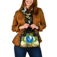 Yap Shoulder Handbag - Polynesian Gold Patterns Collection - Polynesian Pride